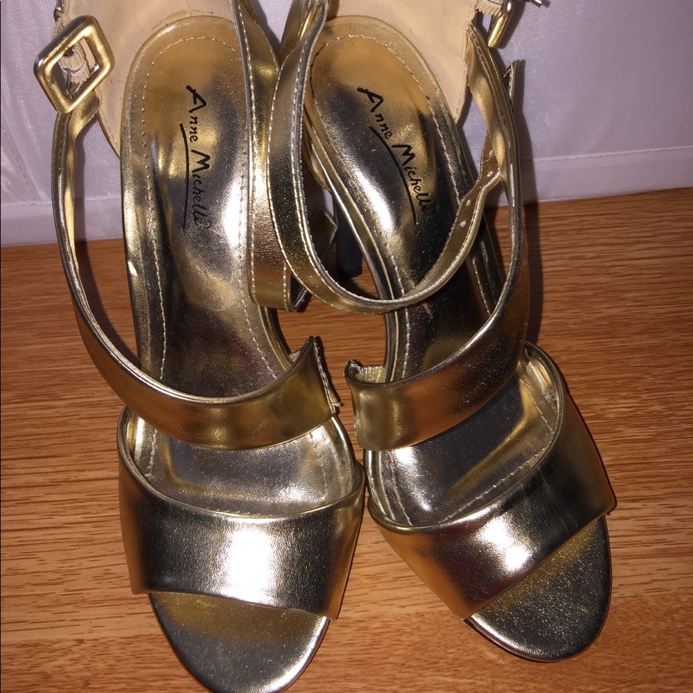 Gold Heels